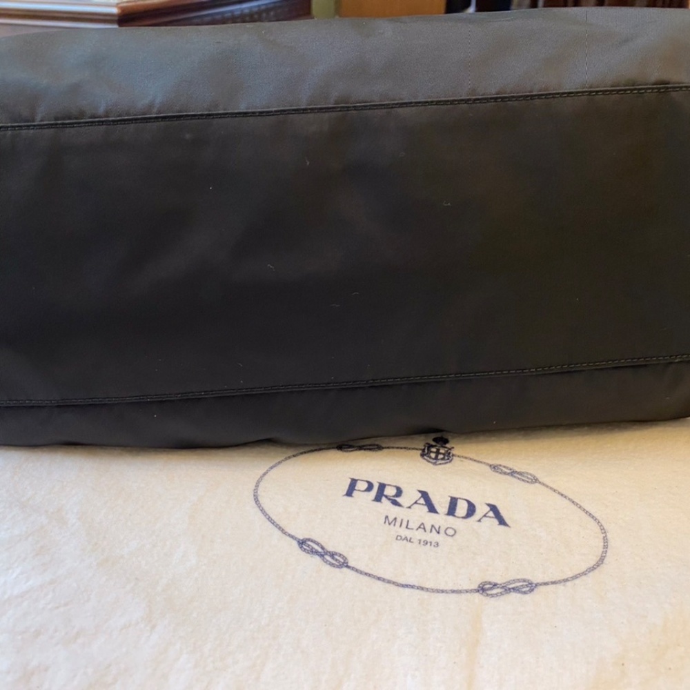 Vintage PRADA Nylon Ruffle Handbag - Picture 10 of 16